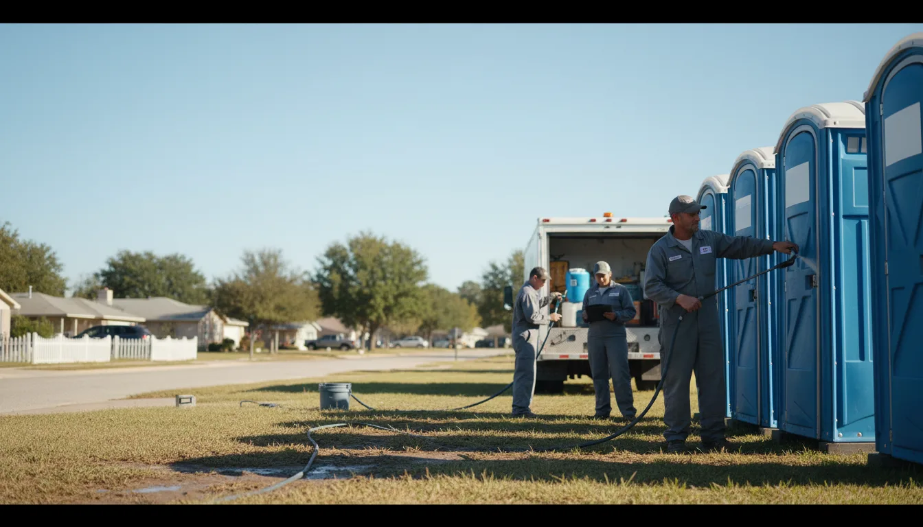 Long-Term Portable Toilet Rental in Santa Elena, TX near me